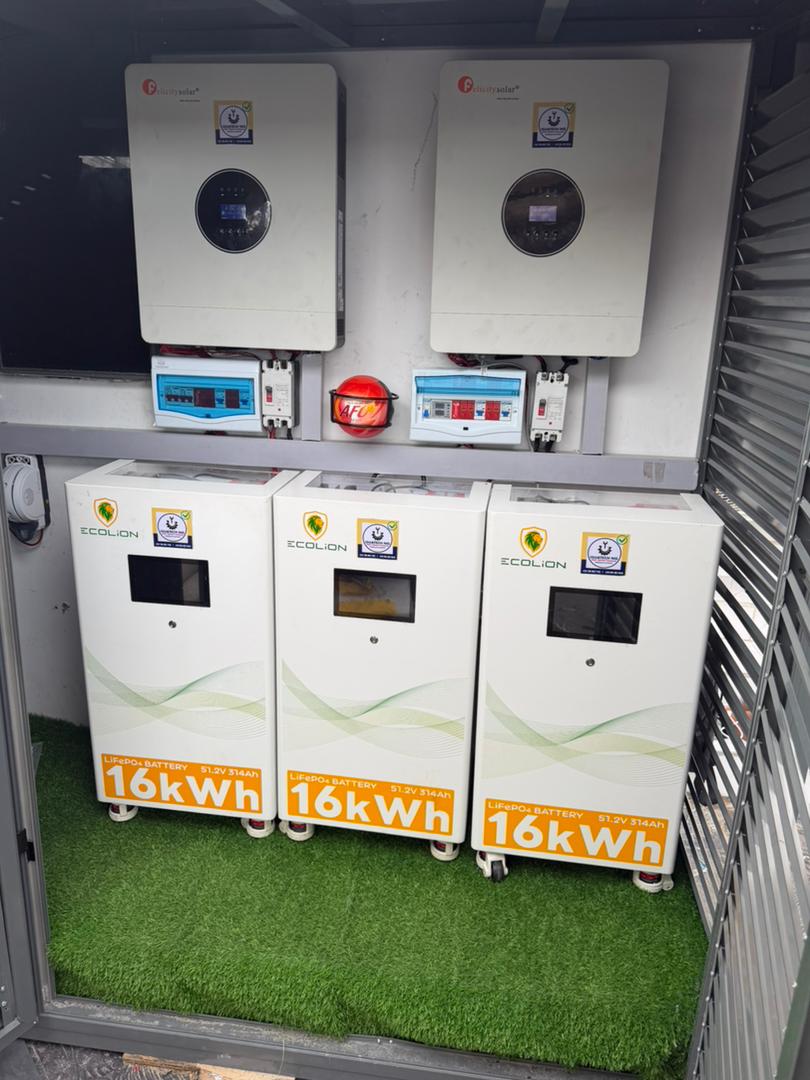 20KVA Solar System Garden Bar Ajah